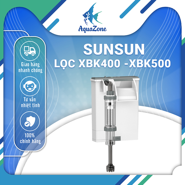 Lọc thác tích hợp lọc váng hồ cá Sunsun XBA 200 XBA 300 XBA 500, SUNSUN XBK-400 & XBK-500