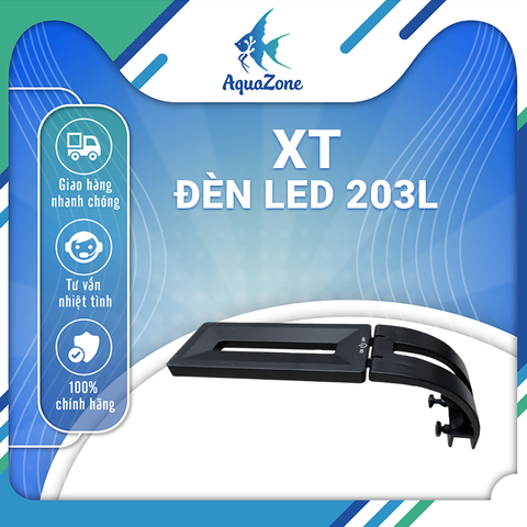 Đèn Kẹp Hồ Cá LED Cảm Ứng XT-203L – 5 Chế Độ Ánh Sáng, Xoay 90° Linh Hoạt