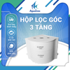Bộ Lọc Thác Treo Góc Bể Cá 3 Tầng – Lọc Nước Siêu Êm, Dễ Vệ Sinh, Phù Hợp Hồ Cá Mini & Văn Phòng