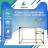 Bộ Chân Kệ Kết Hợp AZONE Cho Hồ Size 60/80/100/120 - Kệ Bể Cá Khung Nhôm Cao Cấp, Chịu Lực Tốt, Dễ Lắp Đặt