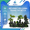 Mô Hình Tiểu Cảnh Trang Trí Bể Cá – Núi Đá, Cây Bonsai, Hang Động Nhựa Cao Cấp Cho Hồ Cá Thủy Sinh