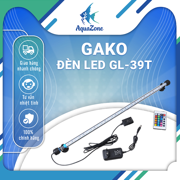 Đèn LED Hồ Cá Thủy Sinh GAKO – Đèn Ống Tuýp GL39T, ATL78A & Đèn LED Sủi Oxy SQ12, SQ12YK Có Khả Năng Chống Nước IP67