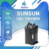 Lọc Thùng Sunsun YWY-800 Cao Cấp – Lọc Nước 3 Tầng, Tích Hợp Đèn UV Diệt Khuẩn Cho Hồ Cá Cảnh & Hồ Nuôi Rùa