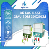 Hộp Lọc Baki Giấu Bơm AZone – Lọc Tràn Hồ Cá, Hút Mặt Váng, Dễ Lắp Đặt