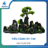 Mô Hình Tiểu Cảnh Trang Trí Bể Cá – Núi Đá, Cây Bonsai, Hang Động Nhựa Cao Cấp Cho Hồ Cá Thủy Sinh