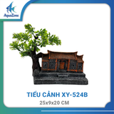 Mô Hình Tiểu Cảnh Trang Trí Bể Cá – Núi Đá, Cây Bonsai, Hang Động Nhựa Cao Cấp Cho Hồ Cá Thủy Sinh