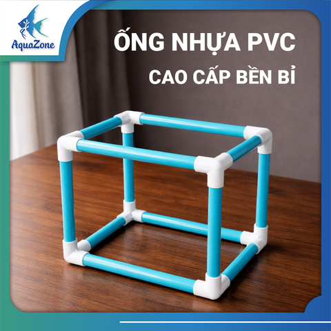 Kệ Kê Hộp Lọc PVC Ø25 Kết Hợp Cho Hồ Size Từ 40/50/60/80 - Chống Thấm Nước, Chịu Lực Tốt, Dễ Lắp Đặt