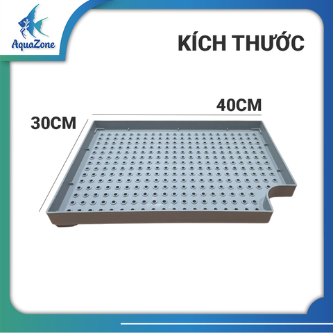 Tấm Chia Nước Lọc Tràn Hồ Cá 3D Cao Cấp - Phân Bổ Dòng Chảy Đều, Tăng Cường Hiệu Quả Lọc