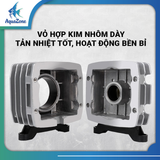 Máy Sủi Khí Điện Từ Công Suất Lớn RESUN – Lõi Đồng Nguyên Khối, Thân Nhôm Tản Nhiệt, Áp Lực Mạnh, Độ Bền Cao