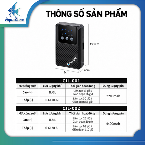 CHERLAM-SỦI TÍCH ĐIỆN CJL
