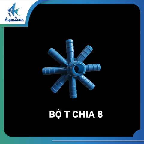 Bộ Chia T Khuếch Tán Oxy – Phân Loại T2/ T6 / T8 | Phụ Kiện Chia Khí Oxy Cho Ống Sủi Oxy Nano Tube