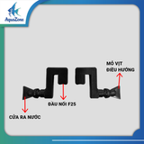 Ống Tách Phân Lưới Inox 304, Ống In Out Thủy Sinh Phụ Kiện Hồ Cá