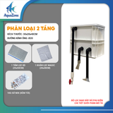 Lọc Thùng Baki 2–3 Tầng Full Phụ Kiện + Full Vật Liệu Lọc – Lọc Dàn Mưa Hồ Cá, Làm Nước Trong Nhanh
