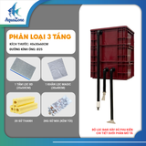 Lọc Thùng Baki 2–3 Tầng Full Phụ Kiện + Full Vật Liệu Lọc – Lọc Dàn Mưa Hồ Cá, Làm Nước Trong Nhanh