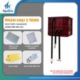 Lọc Thùng Baki 2–3 Tầng Full Phụ Kiện + Full Vật Liệu Lọc – Lọc Dàn Mưa Hồ Cá, Làm Nước Trong Nhanh