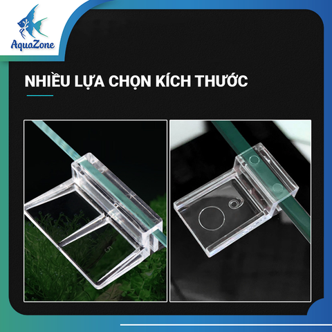 Giá đỡ nắp đậy bể cá nhiều kích thước – Kẹp giữ nắp kính, mica hồ cá, bể siêu trong, bể rùa, gác máng lọc