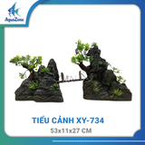 Mô Hình Tiểu Cảnh Trang Trí Bể Cá – Núi Đá, Cây Bonsai, Hang Động Nhựa Cao Cấp Cho Hồ Cá Thủy Sinh