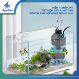 Máy Bơm Hút Đáy Biến Tần HENG SHENG (HS) DT1500-DT10000 - Máy Bơm Bể Cá Tiết Kiệm Điện Siêu Êm Có Bộ Điều Khiển Chống Cạn