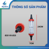 Ống Lọc Cặn – Lõi Lưới Mật Độ Cao Chống Tắc Béc Phun, Dùng Cho Hệ Thống Tưới Và Bộ Lọc Bể Cá