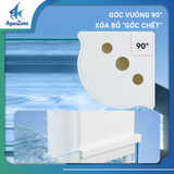 Bộ Lọc Thác Treo Góc Bể Cá 3 Tầng – Lọc Nước Siêu Êm, Dễ Vệ Sinh, Phù Hợp Hồ Cá Mini & Văn Phòng