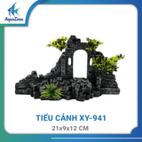 Mô Hình Tiểu Cảnh Trang Trí Bể Cá – Núi Đá, Cây Bonsai, Hang Động Nhựa Cao Cấp Cho Hồ Cá Thủy Sinh