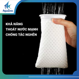 Túi Lọc Vành Nhựa - Thiết Kế Mặt Bông Mềm Mại Hỗ Trợ Hệ Vi Sinh Và Lọc Sạch Cặn Bẩn Cho Bể Cá