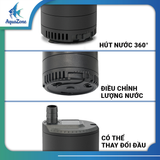 Bơm Hút Đáy Đa Năng Seabillion H500-2500 – Trục Sứ Chống Mòn, Hút Nước Mức Thấp Cho Hồ Cá, Hồ Thủy Sinh, Hồ Rùa, Hồ Biển