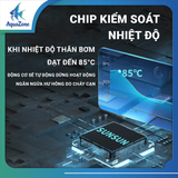 Máy Bơm Hút Đáy Bể Cá 360° SunSun -  Bơm Thay Nước Bể Cá Siêu Êm, Chống Cháy Thông Minh