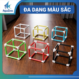 Kệ Kê Hộp Lọc PVC Ø25 Kết Hợp Cho Hồ Size Từ 40/50/60/80 - Chống Thấm Nước, Chịu Lực Tốt, Dễ Lắp Đặt