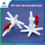Bộ Chia T Khuếch Tán Oxy – Phân Loại T2/ T6 / T8 | Phụ Kiện Chia Khí Oxy Cho Ống Sủi Oxy Nano Tube