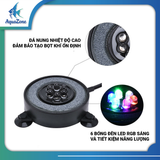 Đèn LED Aquarium Bubble Light GAKO QPL-50 – Đèn LED Dạng Đĩa Sủi Oxy Tạo  Ánh Sáng Đa Sắc Và Màn Bọt Khí Cho Hồ Cá
