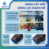 Máy Thổi Luồng Bể Cá SunSun - Động Cơ Siêu Tĩnh Lặng & Khớp Xoay 360°, Trục Gốm Chống Mài Mòn Dùng Cho Bể Nước Ngọt & Mặn