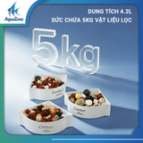 Bộ Lọc Thác Treo Góc Bể Cá 3 Tầng – Lọc Nước Siêu Êm, Dễ Vệ Sinh, Phù Hợp Hồ Cá Mini & Văn Phòng