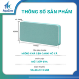 Miếng Chà Cặn Canxi Hồ Cá Đa Năng – Tẩy Rêu, Làm Sạch Kính Hai Mặt, Dễ Rửa Tái Sử Dụng