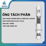 Bộ Phụ Kiện Lọc Nước Hồ Cá Trong Suốt  – Đầu Lọc Váng, Rọ Lọc Rác, Đầu Thoát Nước Tam Giác, Mỏ Vịt, Mút Lọc Vi Sinh