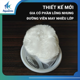 Túi Lọc Vành Nhựa - Thiết Kế Mặt Bông Mềm Mại Hỗ Trợ Hệ Vi Sinh Và Lọc Sạch Cặn Bẩn Cho Bể Cá