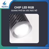 Đèn LED Lon M ZAqua 60W-100W - Công Nghệ WRGB Đỏ Cá Không Đỏ Nước, Chuyên Dụng Cho Hồ Cá Rồng & Cá Vàng