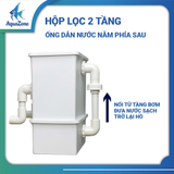 HỘP LỌC RIVERZONE 2 TẦNG/ 3 TẦNG CÓ KÈM BƠM, TÍCH HỢP LỌC VÁNG TIỆN LỢI