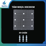 Tấm Nhựa Đa Năng Lót Đáy Bể Cá, Lưới Chắn Cá 15x30cm - 30x30cm
