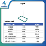 Chân Đế Tích Hợp Giá Treo Đèn – Đế Lót Bể Cá Mini Phù Hợp Decor Phòng Khách, Văn Phòng