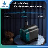 Bơm Hút Đáy Cherlam CHX-1000 10W - Điều Chính Lưu Lượng Nước 6 Cấp Độ, Trục Gốm Bền Bỉ Dùng Cho Hồ Nước Ngọt & Nước Mặn