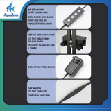 Đèn LED Hồ Cá Deyao F160-3X | F220-3X, Chíp Led RGB Toàn Phổ, Remote Điều Khiển Thông Minh, Xoay 360°