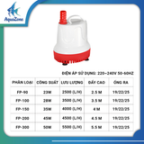 Máy Bơm Chìm Hút Đáy Fish President Y503–Y507 |  Y601–Y606 Bơm Hồ Cá Chạy Êm, Tiết Kiệm Điện, Hút Đáy Mạnh, Có Van Chỉnh Lưu Lượng