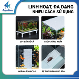 Tấm Nhựa Đa Năng Lót Đáy Bể Cá, Lưới Chắn Cá 15x30cm - 30x30cm