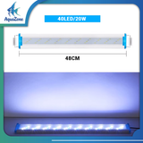 Đèn LED Máng Kẹp XT - Ánh Sáng Trắng/RGB, 4 Hàng Chip Sáng Mạnh, Chân Kéo Dài 10cm, Kẹp Bể Chắc Chắn