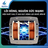 Máy Sủi Khí Điện Từ Công Suất Lớn RESUN – Lõi Đồng Nguyên Khối, Thân Nhôm Tản Nhiệt, Áp Lực Mạnh, Độ Bền Cao