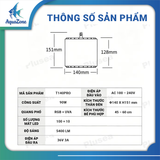 WEEK AQUA T Series T140 Pro – Đèn thủy sinh RGB + UVa, đèn rọi chuyên dụng cho hồ thủy sinh, hỗ trợ làm nổi bật màu sắc và đáp ứng nhiều nhu cầu setup ánh sáng khác nhau
