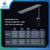 Đèn Led Hồ Cá Deyao RGB – Đèn Kẹp Xoay 360° Hợp Kim Nhôm, Điều Khiển Qua App Thông Minh, Tiện Lợi