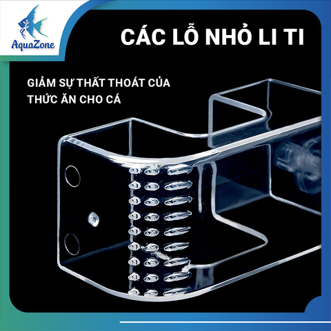 VOONLINE - HỘP CHO CÁ ĂN HÌNH VUÔNG VL462