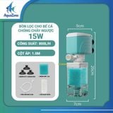 Máy lọc bể cá XIX 3IN1 đa chức năng, học hút cặn,lọc nước nhiều tầng vừa tạo oxy và sóng nước cho hồ cá khỏe mạnh